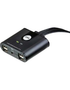 
ATEN US424 Conmutador ATEN de 4 puertos para compartir periféricos USB