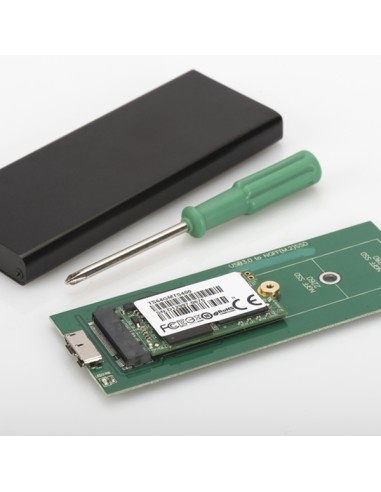 
Caja Externa M.2 SSD -USB 3.0 Alumnio Negro  Digitus