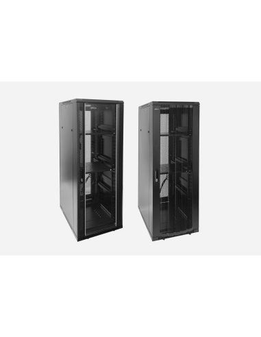
122011 MONOLYTH - ARMARIO 19" SIN ACCESORIOS  22U SH8822 800X800 PTA.DOBLE PERFORADA