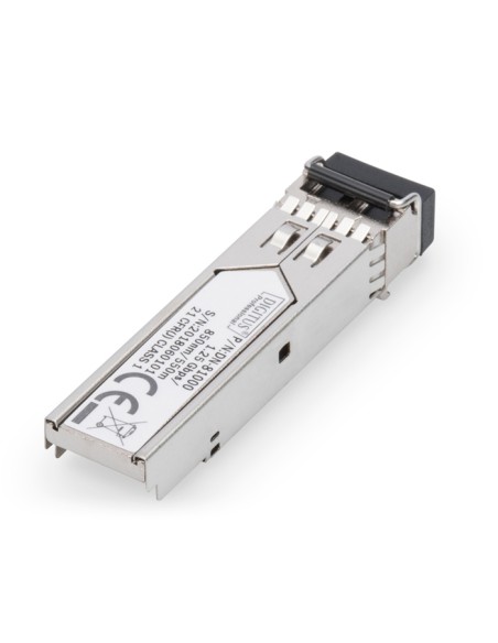 
DN-81000 DIGITUS - Módulo SFP de 1,25 Gbps, conector dúplex LC multimodo, 850 nm, hasta 550 m. Digitus.