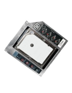 
Marco SSD/HDD para ranura DVD/Blu-ray SATA a IDE 12,7mm Alt 2