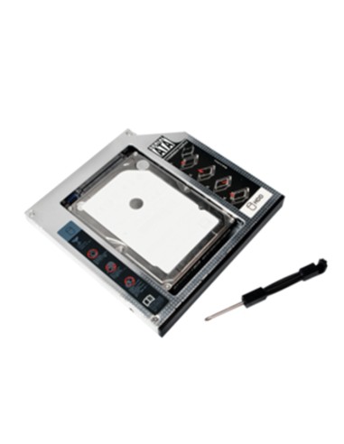 
Marco SSD/HDD para ranura DVD/Blu-ray SATA a IDE 12,7mm Alt
