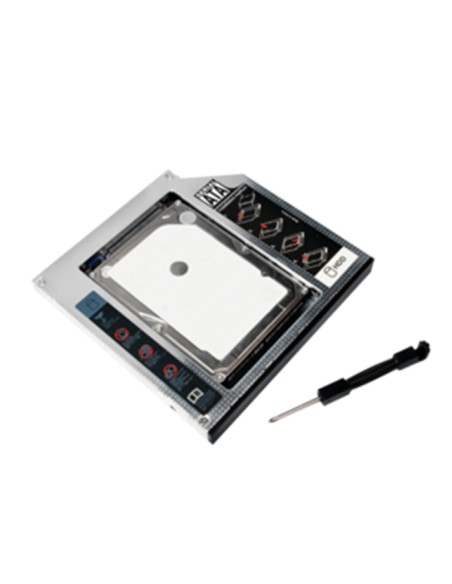 
Marco SSD/HDD para ranura DVD/Blu-ray SATA a IDE 12,7mm Alt
