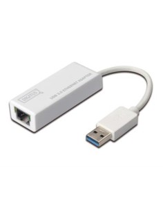 
DN-3023 DIGITUS - Adaptador DIGITUS USB 3.0 y 2.0
a Ethernet 10/100/1000
DIGITUS Adaptador de Red través de USB 3.0 - Gigab