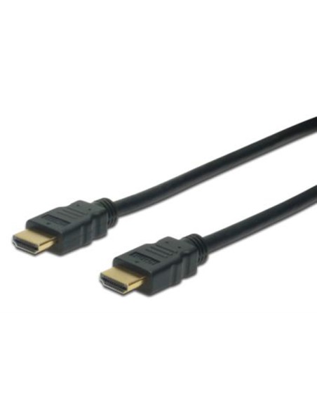 
Cable HDMI A-A  2 metros Negro con ethernet V 1,4