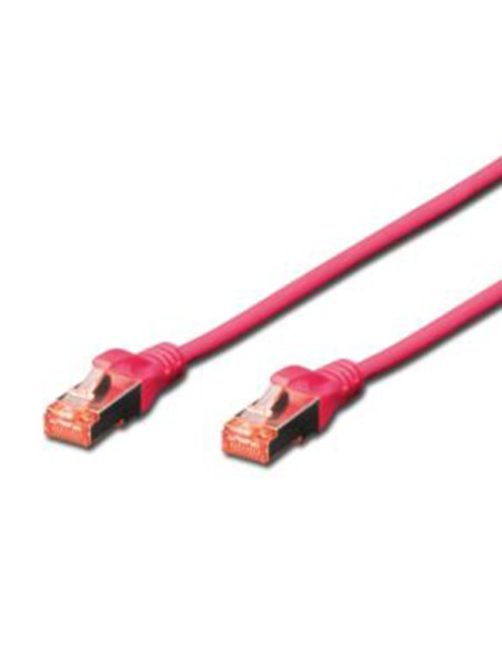 
 0,25 m. Rosa  latiguillo
 FTP LSZH Cat.6 COBRE