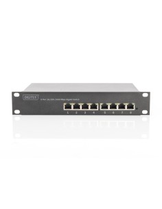 
DN-95331 DIGITUS - Switch  8 puertos Gigabit Poe+ 10" L2+ Managed  DIGITUS 2