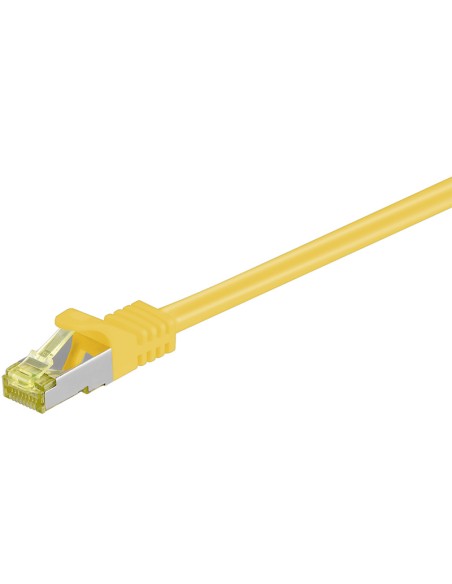 Latiguillo Cat 7 S/FTP PIMF RJ45 4x2xAWG 26/7 CU 3,00m AMARILLO