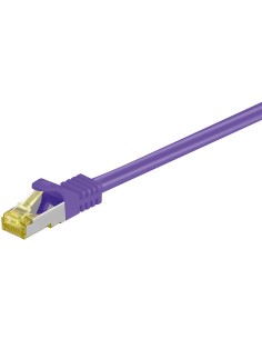 Latiguillo Cat 7 S/FTP PIMF RJ45 4x2xAWG 26/7 CU 7,50m PURPURA