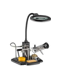 
45241 FIXPOINT - Base para soldar con lámpara LED: fixPOINT