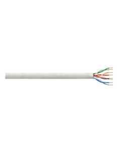 
LOGILINK CPV0035 Bobina CAT 6 U/UTP Flexible Gris, AWG24/7, 100 metros, CCA