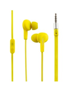 
IntraAuricular con miicrofono Amarillo, Water resistant