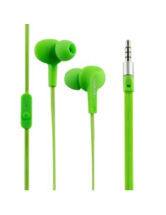 
IntraAuricular con miicrofono Verde, Water resistant (IPX6)