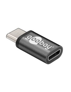 
Adaptador USB-C a USB 2.0 Micro B Negro Goobay
