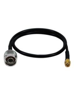 
Cable Pigtail antena Wifi Conector RP-SMA a N  0.50M