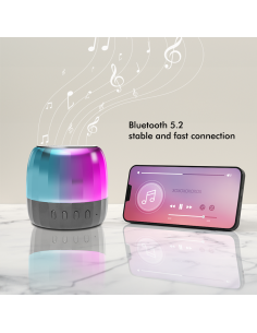 
SP0064 LOGILINK - Altavoz, portátil, Bluetooth, TWS, manos libres, RGB Ligth Logilink 2
