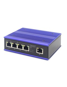 
DN-651120 DIGITUS - Switch  4 Port Industrial Gigabit Poe + 1 Uplink port