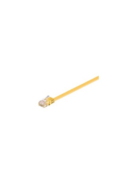 
96408 Cable CAT6 Plano  U/UTP AWG 32/7 CU Amarillo 1.5m