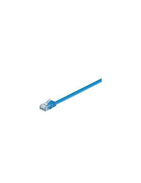 
96413 Cable CAT6 Plano  U/UTP AWG 32/7 CU Azul 2m