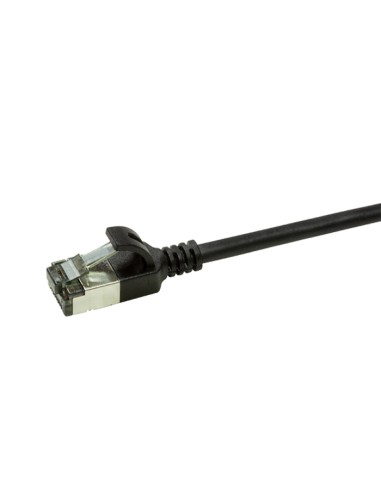 
CQ9023S LOGILINK - Latiguillo Ultraflex CAT6A U/FTP SlimLine Negro 0,5 m