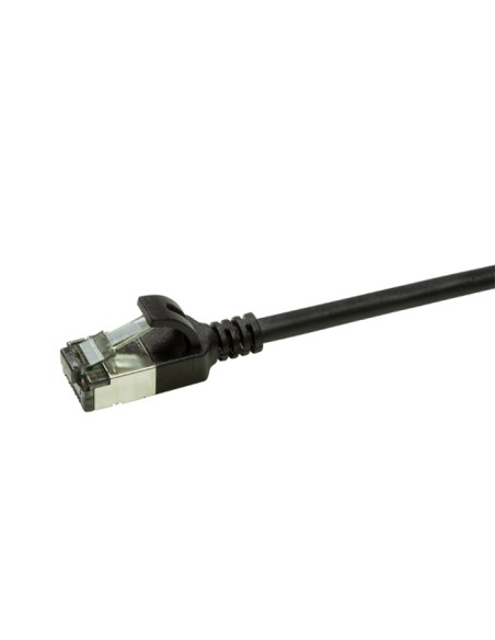 
CQ9023S LOGILINK - Latiguillo Ultraflex CAT6A U/FTP SlimLine Negro 0,5 m