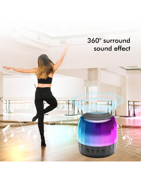 
SP0064 LOGILINK - Altavoz, portátil, Bluetooth, TWS, manos libres, RGB Ligth Logilink