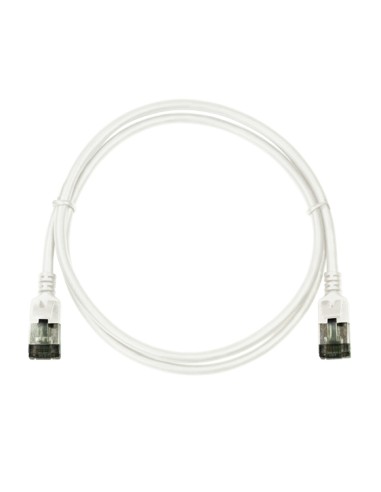 Latiguillo Ultraflex CAT6A U/FTP SlimLine Blanco 1,0m