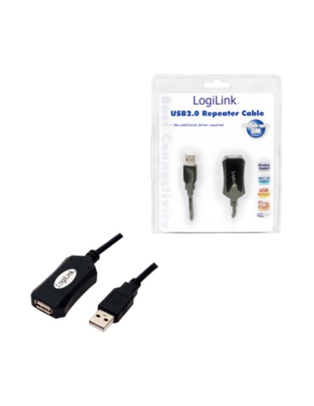 
Amplificador  USB 2.0 Activo  5m  Logilink