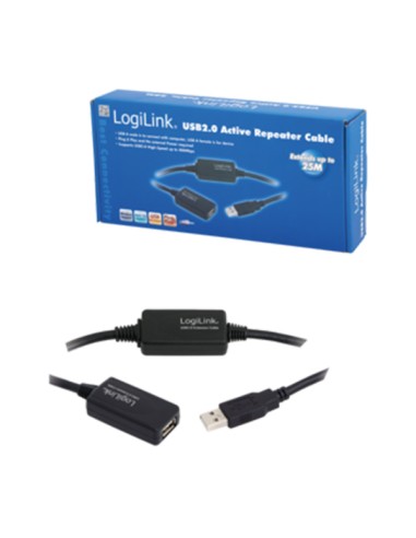 
Amplificador  USB 2.0 Activo 25m Logilink