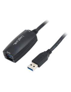 
Cable Extensor Amplificador USB de   5m USB 3.0 Activo Macho Hembra LogiLink 2