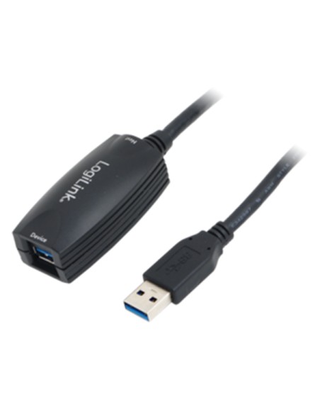 
Cable Extensor Amplificador USB de   5m USB 3.0 Activo Macho Hembra LogiLink
