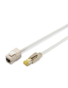 
DK-1741-CP-010 - Cable Cat 6A S-FTP Punto de Consolidacion  1m Gris Digitus