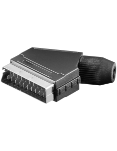 
Conector Euroconector 21 pins Negro 