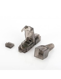
DN-93633 DIGITUS - Conector modular Cat 6A RJ45 M UTP Sin Herra NEGRO DIGITUS 2