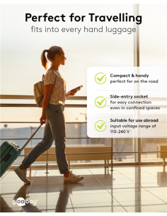 
44948 GOOBAY - Cargador   5W USB 1 puert.  USB-A Blanco Salida Lateral Goobay 2