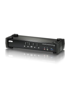 
Conmutador KVM  4 puertos DP-USB 3.0 -Audio 4K  ATEN