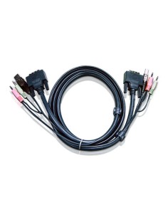 
ATEN 2L-7D05U Cable KVM para USB y pantalla DVI-I Single Link 5m ATEN