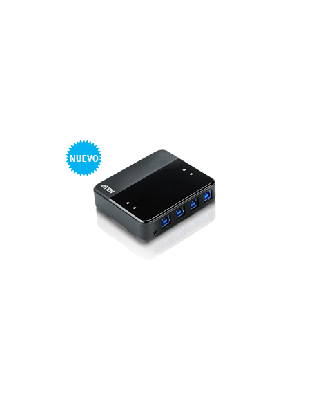
US234 ATEN - Conmutador de 2x4 puertos para periféricos USB 3.0 ATEN