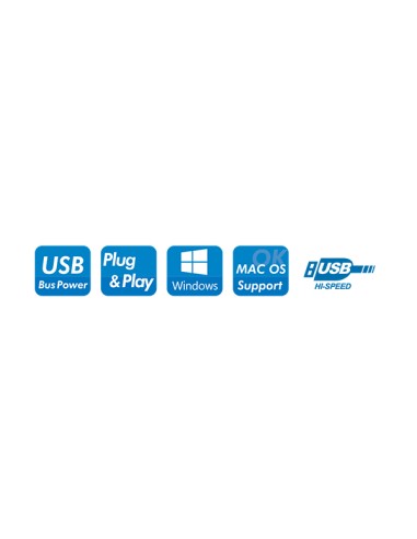 
Cable USB 2.0 A Macho- B Macho Activo  15m  Logilink