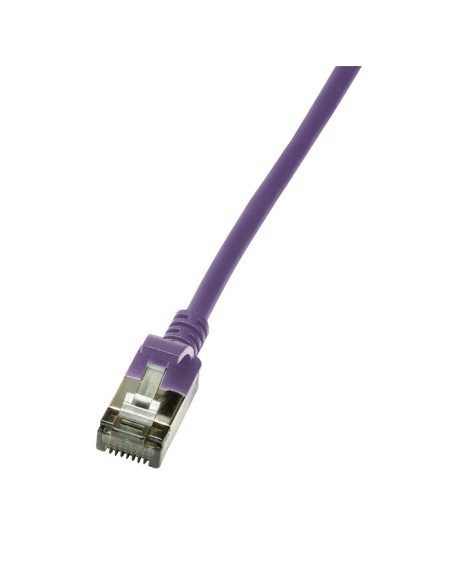 Latiguillo Ultraflex CAT6A U/FTP SlimLine Lila 1,0m