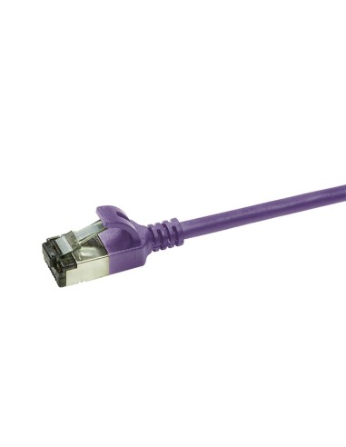 Latiguillo Ultraflex CAT6A U/FTP SlimLine Lila 1,0m