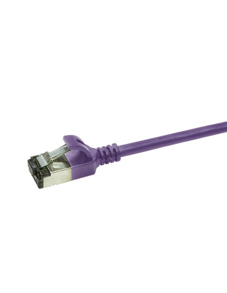 Latiguillo Ultraflex CAT6A U/FTP SlimLine Lila 1,0m