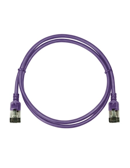 Latiguillo Ultraflex CAT6A U/FTP SlimLine Lila 1,0m