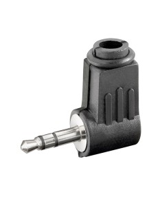 
ConectorJack 3.5" Macho Stereo Codo (