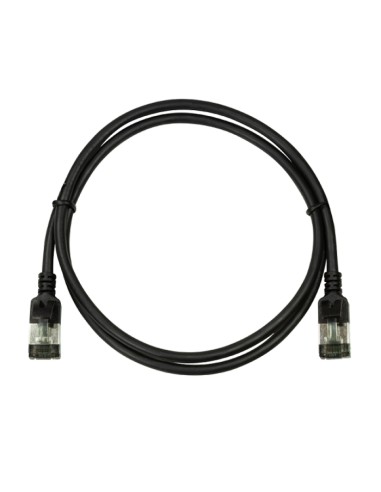Latiguillo Ultraflex CAT6A U/FTP SlimLine Negro 1,5m