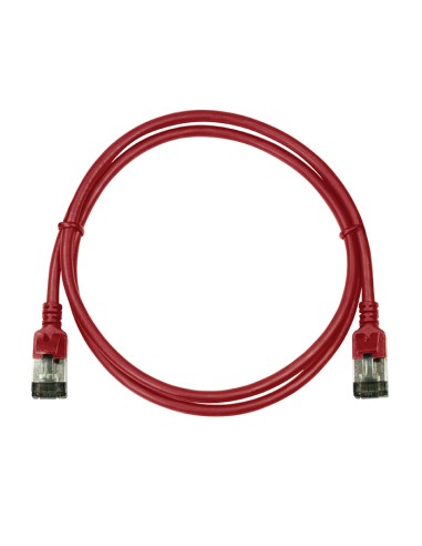 Latiguillo Ultraflex CAT6A U/FTP SlimLine Rojo 1,5m