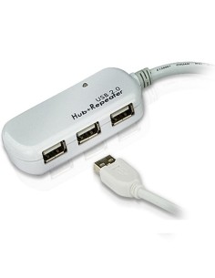 
UE2120H - Alargador USB 2.0 de 4 puertos (12 m) con funcionalidad de conexión en cadena de hasta 60 m 
Cable extensor USB 2.