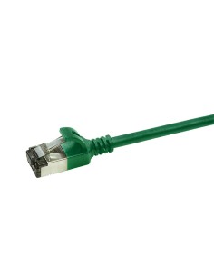 
Latiguillo CAT 6A, U/FTP,  1.50 m, Verde, LSZH-TPE  Slim Delgado Logilink 2