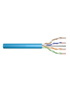
DK-1613-A-VH-5 Bobina  500m CAT 6A U/UTP Rigido, Azul AWG23/1 , CU ECA
CAT 6A U-UTP installation cable, 500 MHz Eca (EN 5057