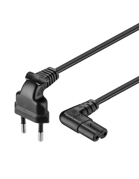 
Cable de red electrica  Portatil OCHO Negro C-7 5 m CODOS